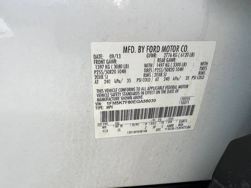 2014 Ford Explorer Limited