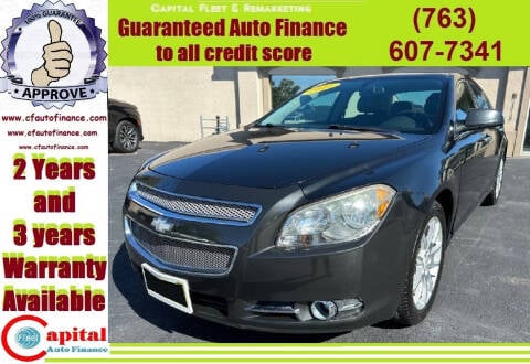 2011 Chevrolet Malibu for sale at Capital Fleet  & Remarketing  Auto Finance - Capital Fleet & Remarketing Auto Finance in Ham Lake MN