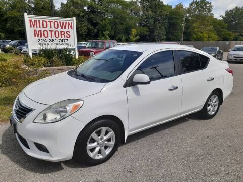 2013 Nissan Versa for sale at Midtown Motors in Beach Park IL