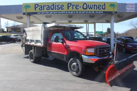 2001 Ford F-550 Super Duty for sale at Paradise Pre-Owned Inc in New Castle PA