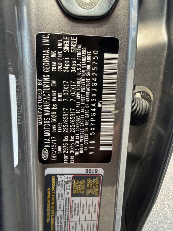 2018 Kia Sorento LX
