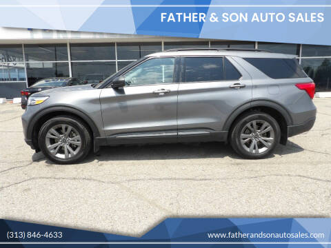 2021 Ford Explorer for sale at Father & Son Auto Sales in Dearborn MI