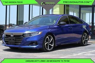 2022 Honda Accord for sale at Precision Autos in Mesquite, TX