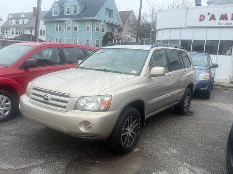2006 Toyota Highlander for sale at Dambra Auto Sales in Providence RI