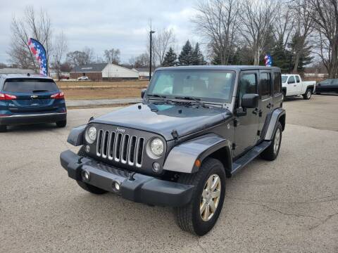 2017 Jeep Wrangler Unlimited for sale at Patriot Autos in Muskegon MI