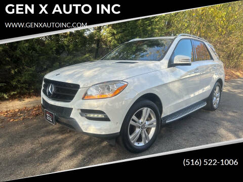 2014 Mercedes-Benz M-Class for sale at GEN X AUTO INC in Islip NY