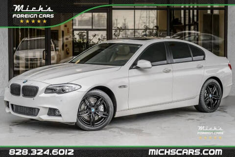 2013 BMW 5 Series for sale at Mich's Foreign Cars in Hickory NC