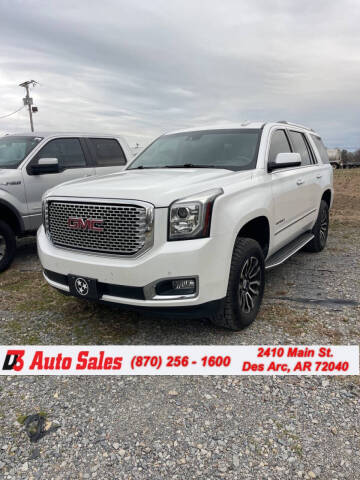 2016 GMC Yukon for sale at D3 Auto Sales in Des Arc AR