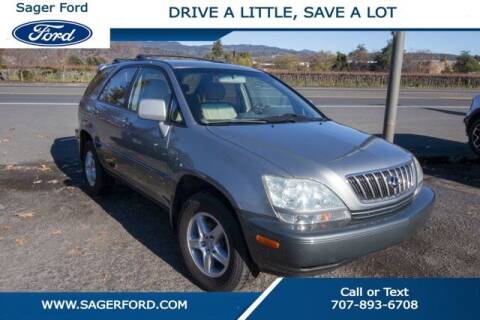 2003 Lexus RX 300 for sale at Sager Ford in Saint Helena CA
