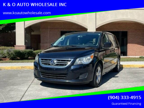 2010 Volkswagen Routan for sale at K & O AUTO WHOLESALE INC in Jacksonville FL