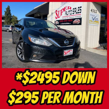 2017 Nissan Altima for sale at Super Auto Sales Modesto in Modesto CA