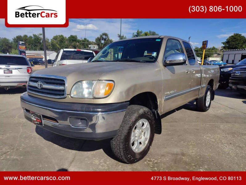 2002 Toyota Tundra for sale at Better Cars in Englewood CO