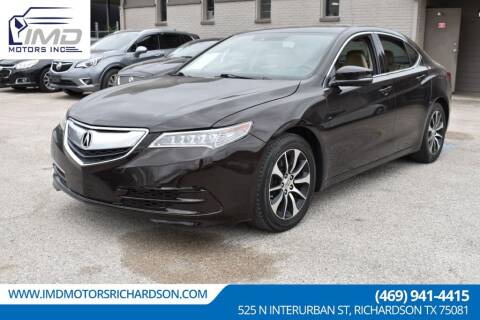 2015 Acura TLX for sale at IMD Motors in Richardson TX