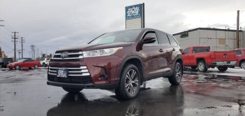 2019 Toyota Highlander for sale at Zion Autos LLC in Pasco WA