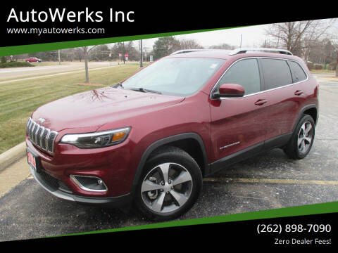 2021 Jeep Cherokee for sale at AutoWerks Inc in Sturtevant WI