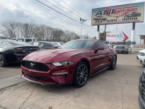 2018 Ford Mustang for sale at ANF AUTO FINANCE in Houston TX