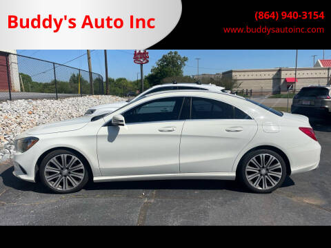 2018 Mercedes-Benz CLA for sale at Buddy's Auto Inc in Pendleton SC