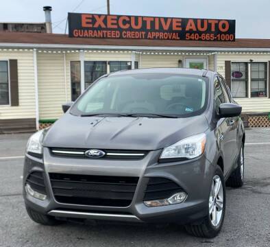 2014 Ford Escape for sale at Executive Auto in Winchester VA