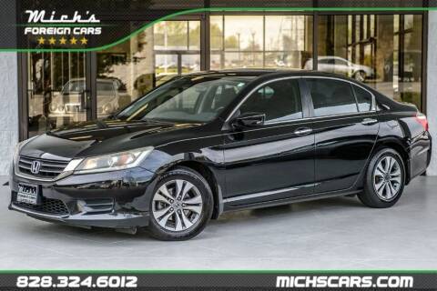 2013 Honda Accord for sale at Mich's Foreign Cars in Hickory NC