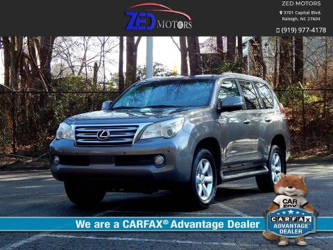 2011 Lexus GX 460 for sale at Zed Motors in Raleigh NC