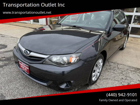 2011 Subaru Impreza for sale at Transportation Outlet Inc in Eastlake OH