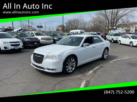 2018 Chrysler 300 for sale at All In Auto Inc in Palatine IL