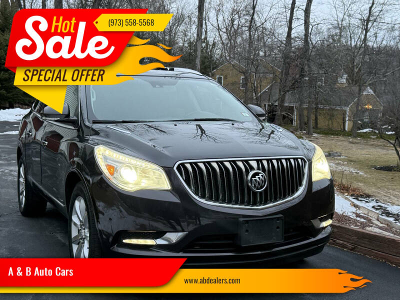 2016 Buick Enclave for sale at A & B Auto Cars in Newark NJ