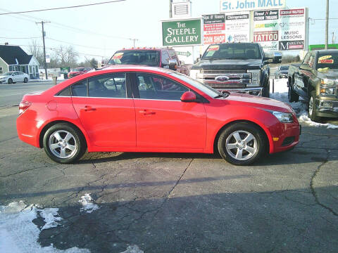 2014 Chevrolet Cruze for sale at Triple M Motors in Saint John IN