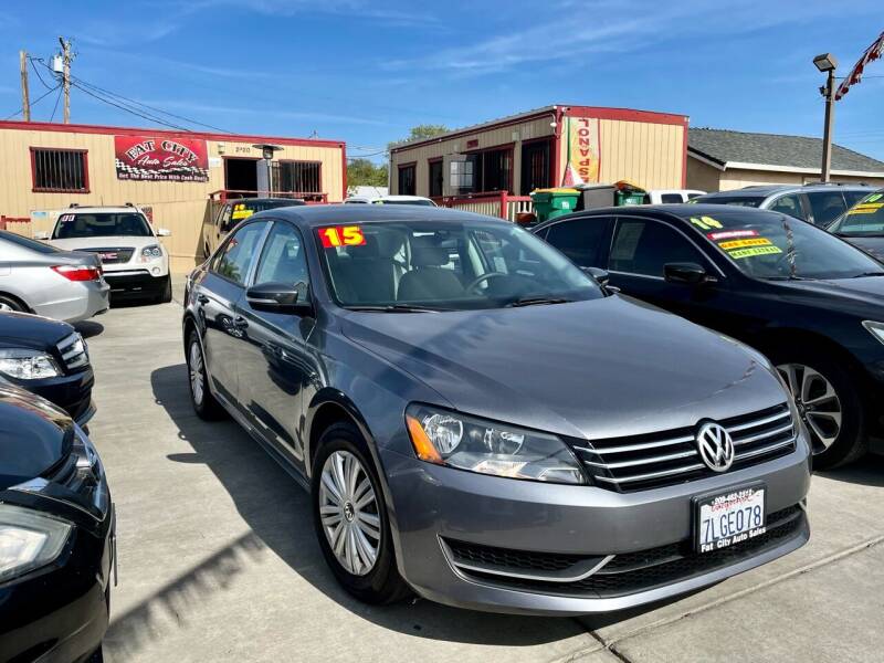 2015 Volkswagen Passat for sale at Fat City Auto Sales in Stockton CA