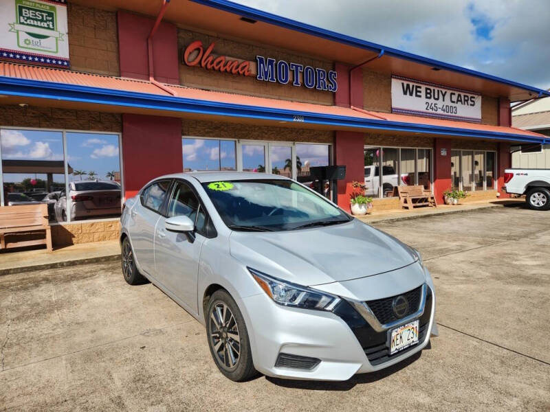 2021 Nissan Versa for sale at Ohana Motors in Lihue HI