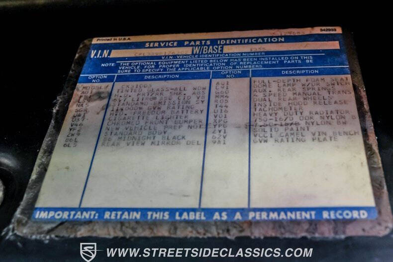 1979 Chevrolet C/K 30 Series