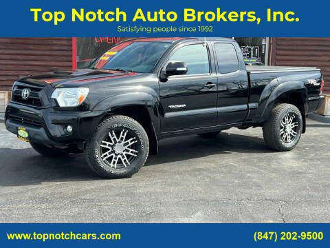 2012 Toyota Tacoma for sale at Top Notch Auto Brokers, Inc. in McHenry IL