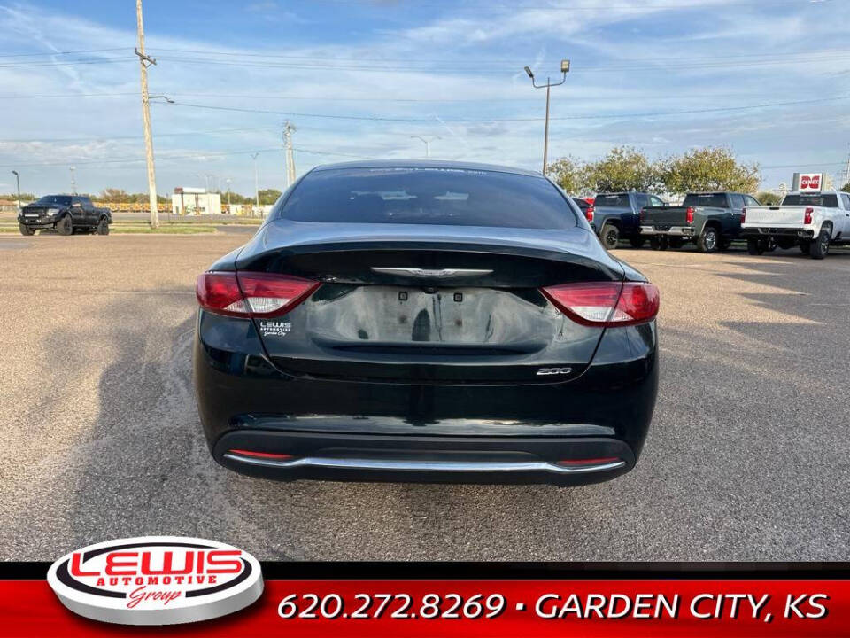 2016 Chrysler 200 for sale at Lewis Chevrolet of Garden City in Garden City, KS