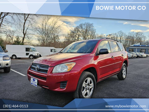 2011 Toyota RAV4 for sale at Bowie Motor Co in Bowie MD