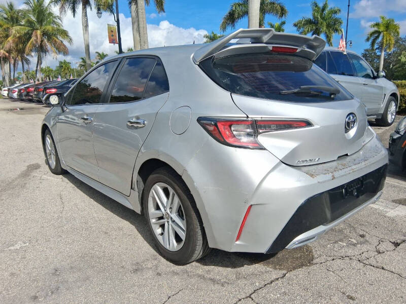 2019 Toyota Corolla Hatchback SE