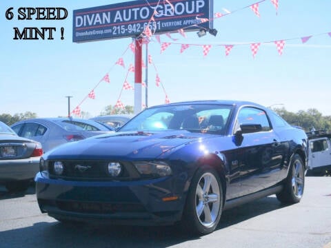 2012 Ford Mustang for sale at Divan Auto Group in Feasterville Trevose PA
