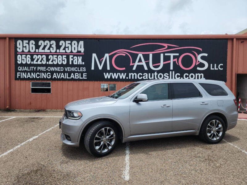 2019 Dodge Durango for sale at MC Autos LLC in Pharr TX