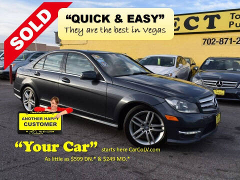 2013 Mercedes-Benz C-Class for sale at The Car Company in Las Vegas NV