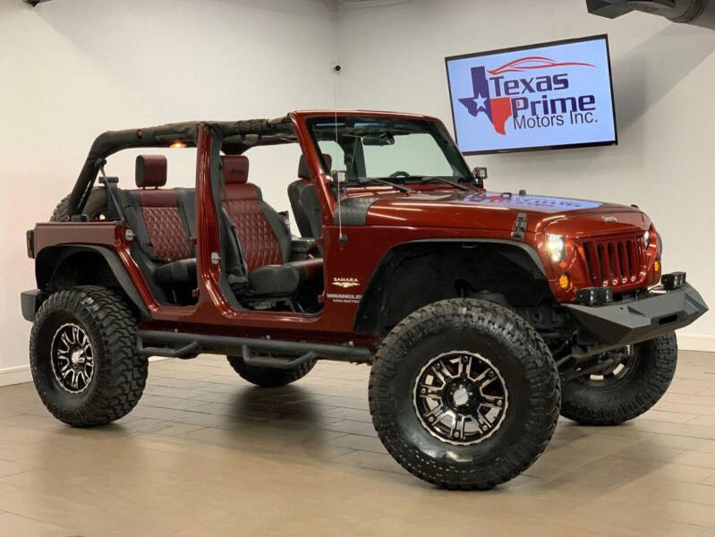 2008 Jeep Wrangler Unlimited for sale at Texas Prime Motors in Houston TX
