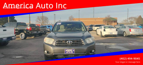 2008 Toyota Highlander for sale at America Auto Inc in South Sioux City NE