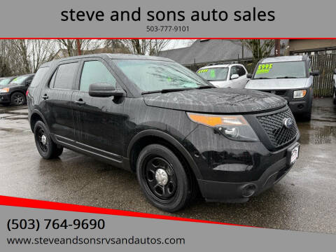 2015 Ford Explorer for sale at steve and sons auto sales - Steve & Sons Auto Sales 2 in Portland OR