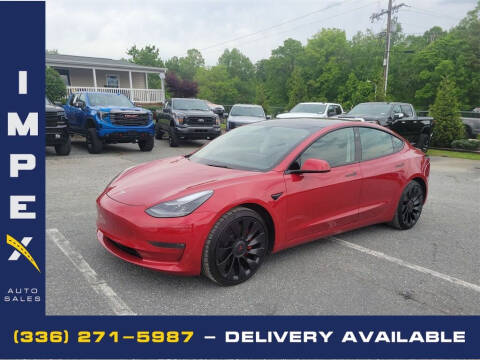 2022 Tesla Model 3 for sale at Impex Auto Sales in Greensboro NC