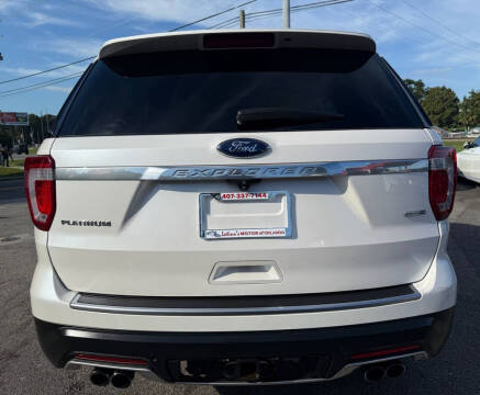 2018 Ford Explorer Platinum