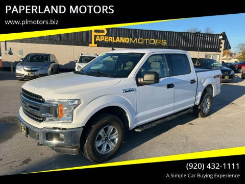 2019 Ford F-150 for sale at PAPERLAND MOTORS in Green Bay WI