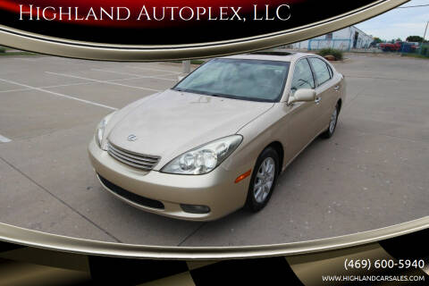 2004 Lexus ES 330 for sale at Highland Autoplex, LLC in Dallas TX