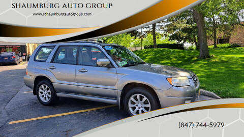 2007 Subaru Forester for sale at Schaumburg Auto Group - Addison Location in Addison IL