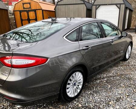 2013 Ford Fusion Hybrid for sale at Summit Motors LLC in Morgantown WV