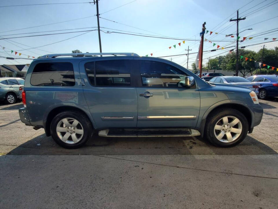 2010 Nissan Armada for sale at DAGO'S AUTO SALES LLC in Dalton, GA