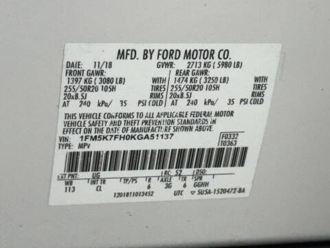 2019 Ford Explorer Limited