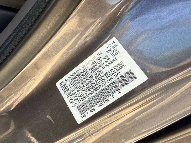 2015 Honda Odyssey EX-L